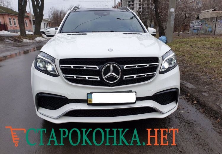 Обвес ( бампер) Mercedes-Benz GLS X166 стиль 6.3 AMG