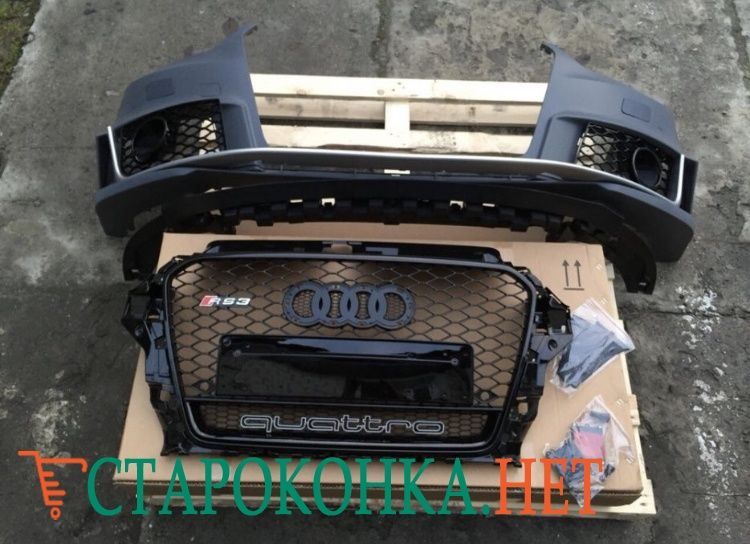 Бампер RS3 для Audi A3 (2012-2016)